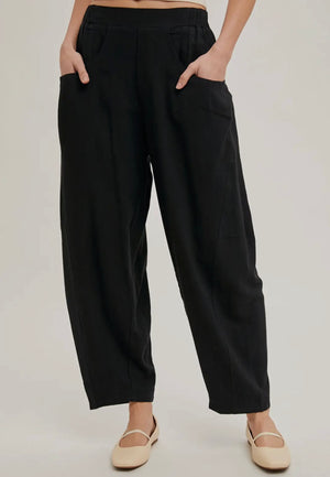 Zoey Relaxed Barrel Pants