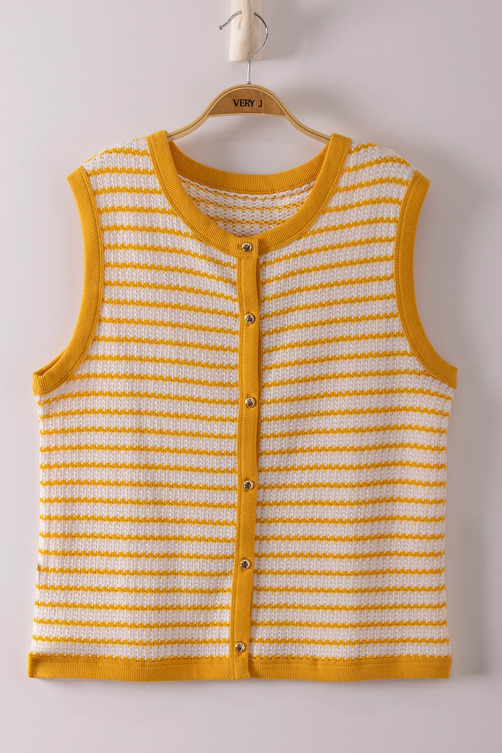 Sunshine State Of Mind Stripe Vest Top
