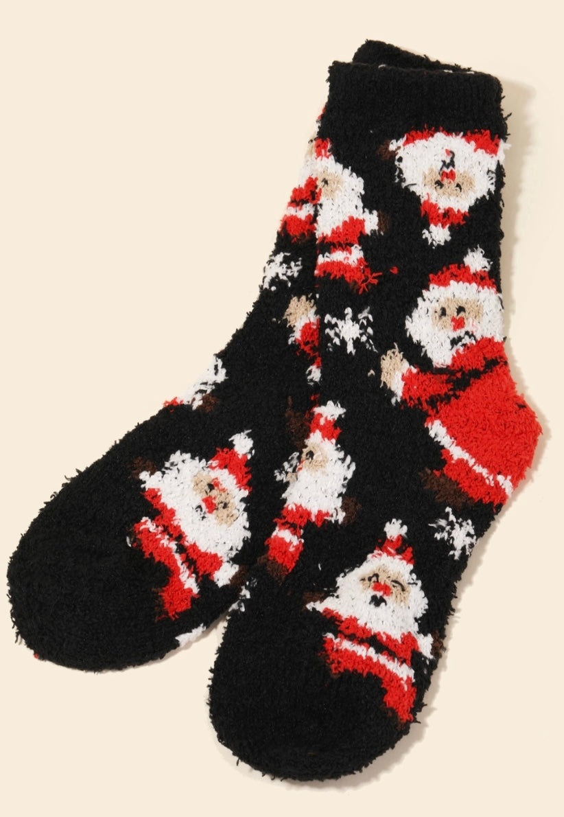 Santa Cozy Sock