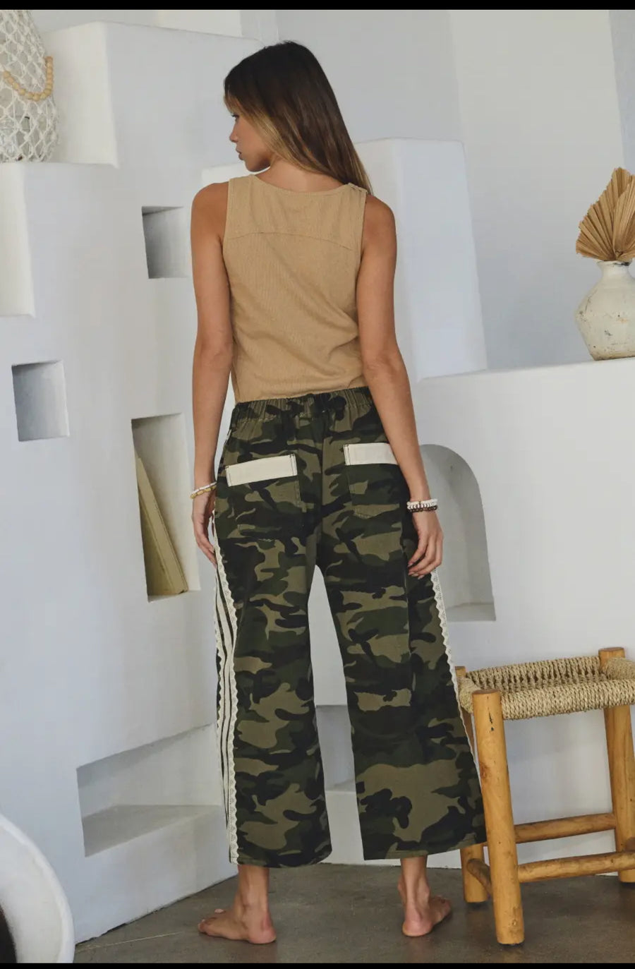 Plymouth Camo Side Detail Pant