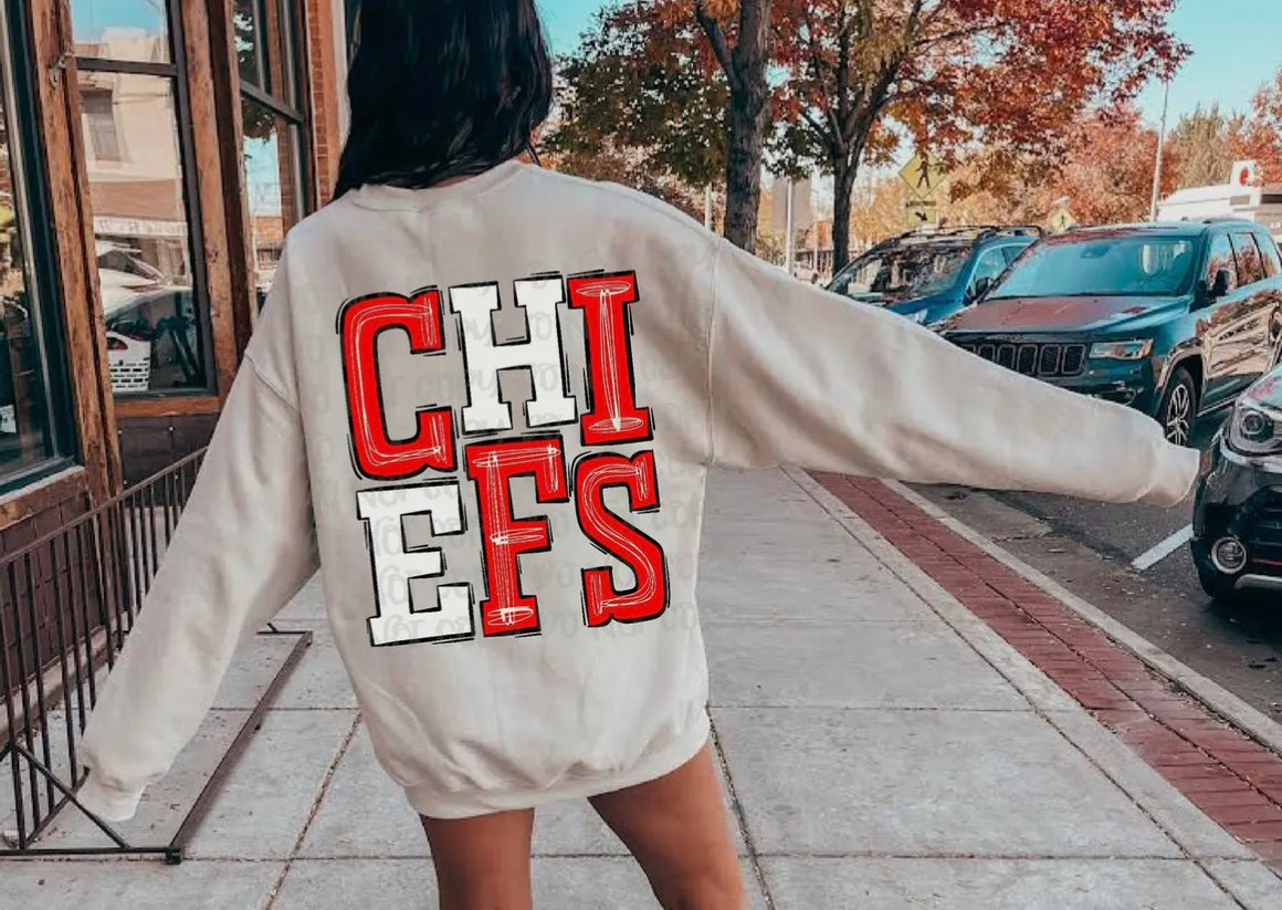 Chiefs Back-Print Graphic Sweatshirt