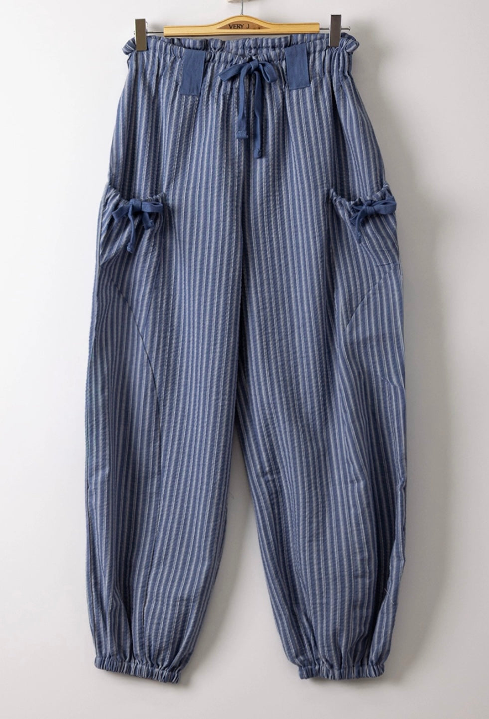 Hannah Stripe Textured Pant