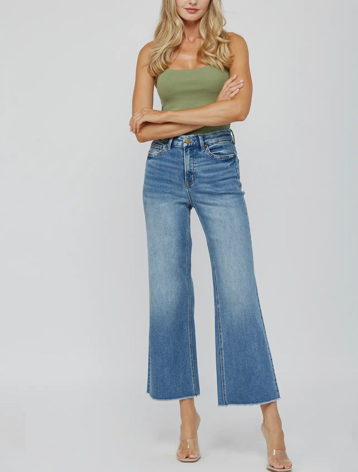 Britt High Rise Wide Leg Jean