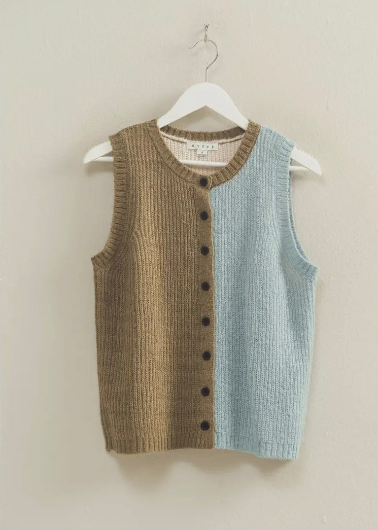 Olivia Colorblock Sweater Vest