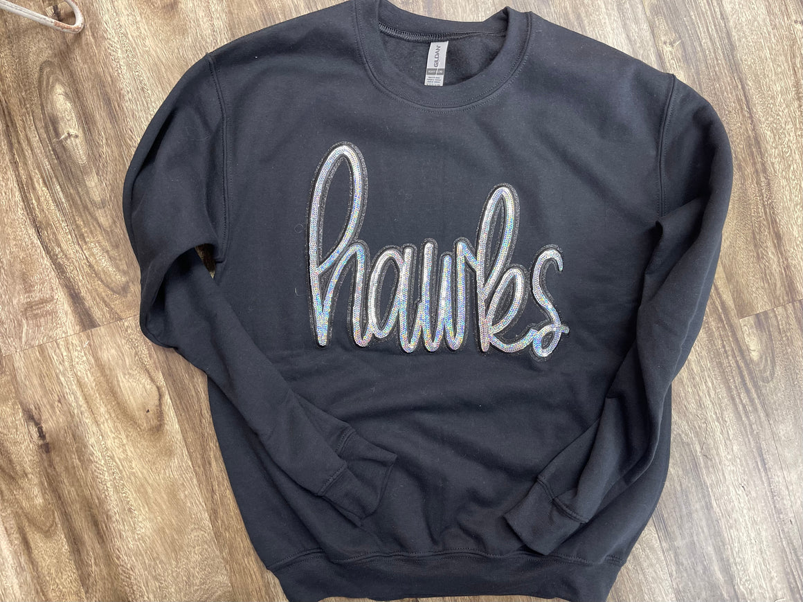 Sparkle Hawks Sweatshirt