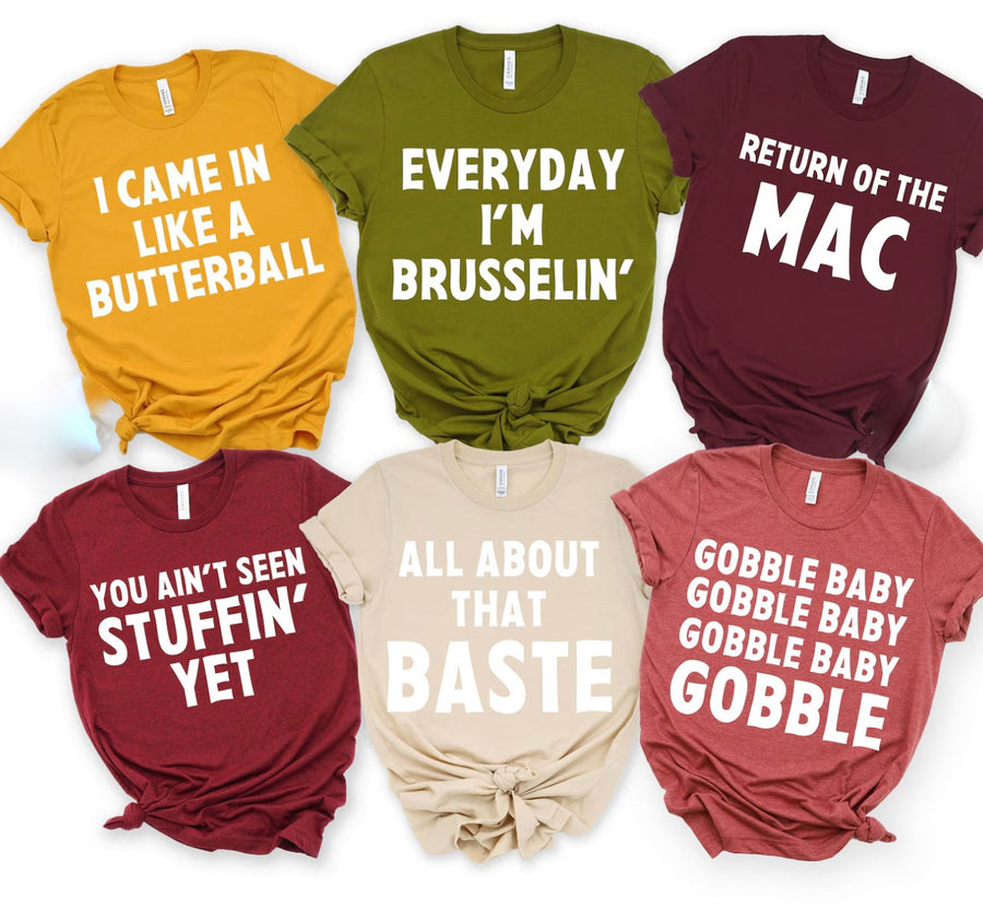 Thanksgiving Must Graphics