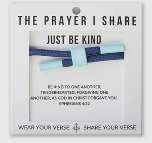 The Prayer Share Christian Cord Bracelet (Multiple Options)