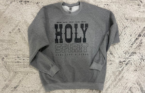 Holy Spirit Come Like A Flood Graphic Sweatshirt