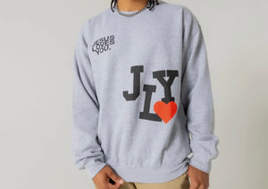 JLY (Jesus Loves You) Graphic Sweatshirt