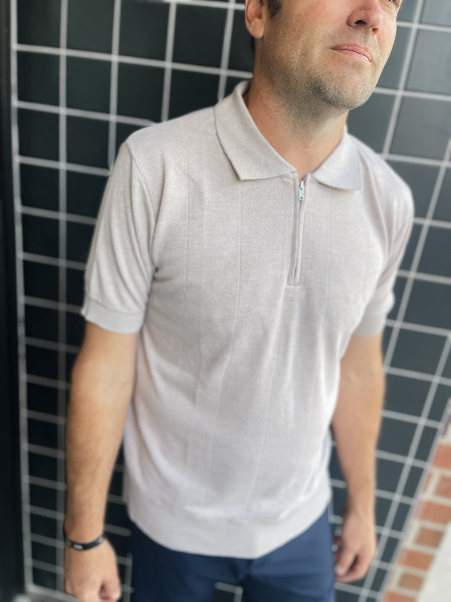 Stetson Zipper Front Polo (3 Colors)