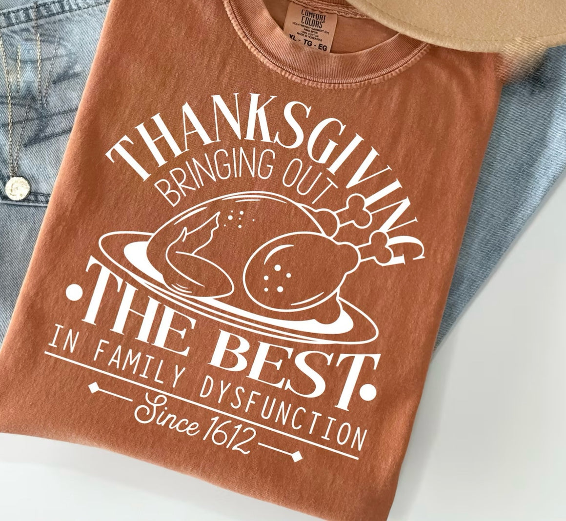 Thanksgiving Family Dysfunction Graphic Tee