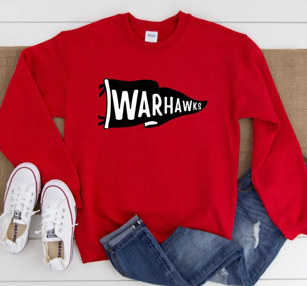 Warhawks Pennant Sweatshirt