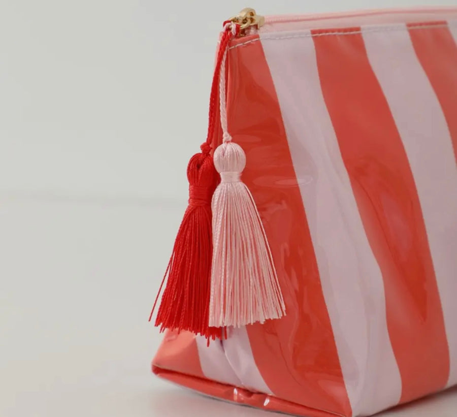 Stripe Travel Cosmetic Bag (2 Colors)
