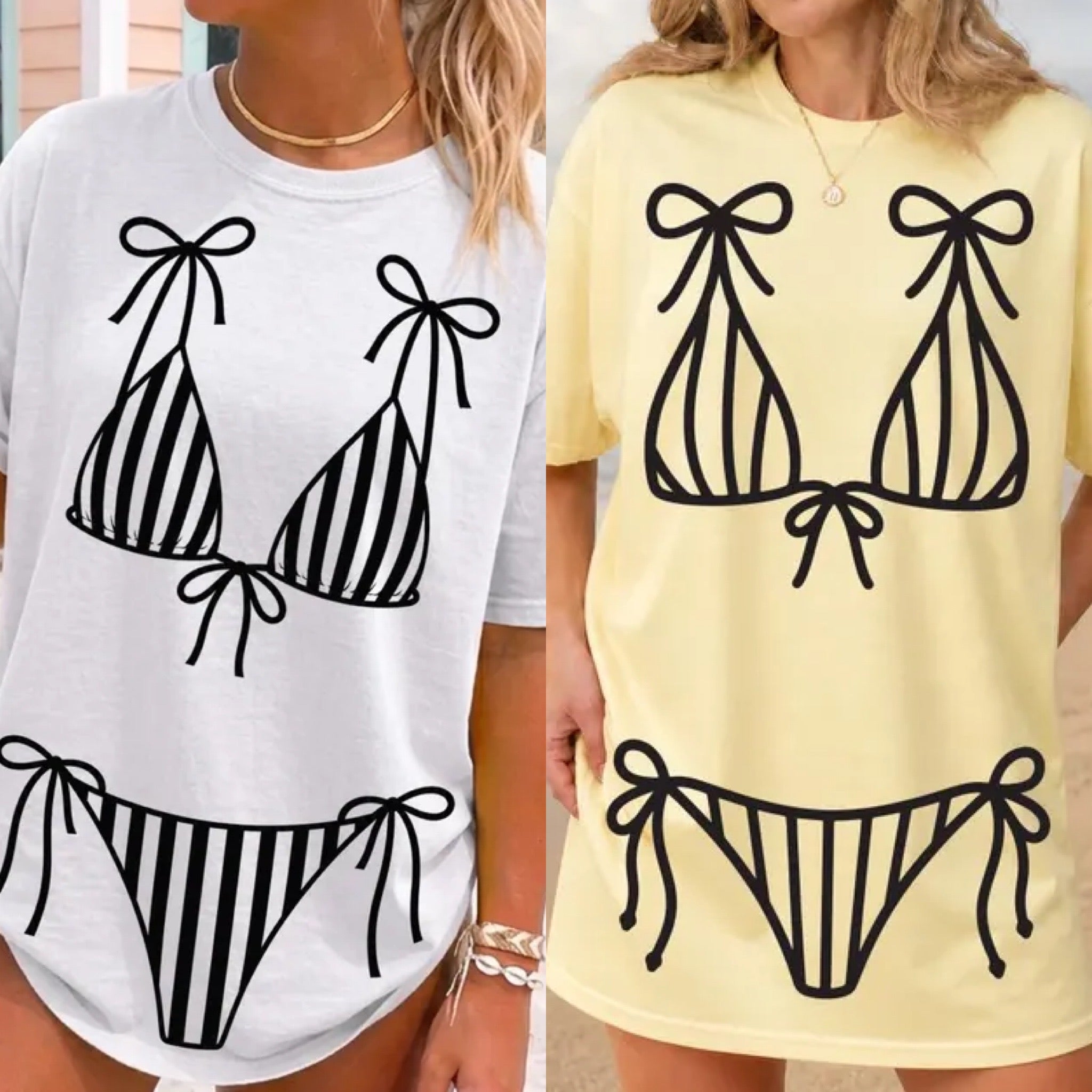 Bikini Swim Babe Tee Or Cover Up