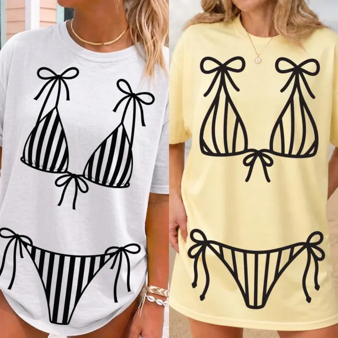 Bikini Swim Babe Tee Or Cover Up