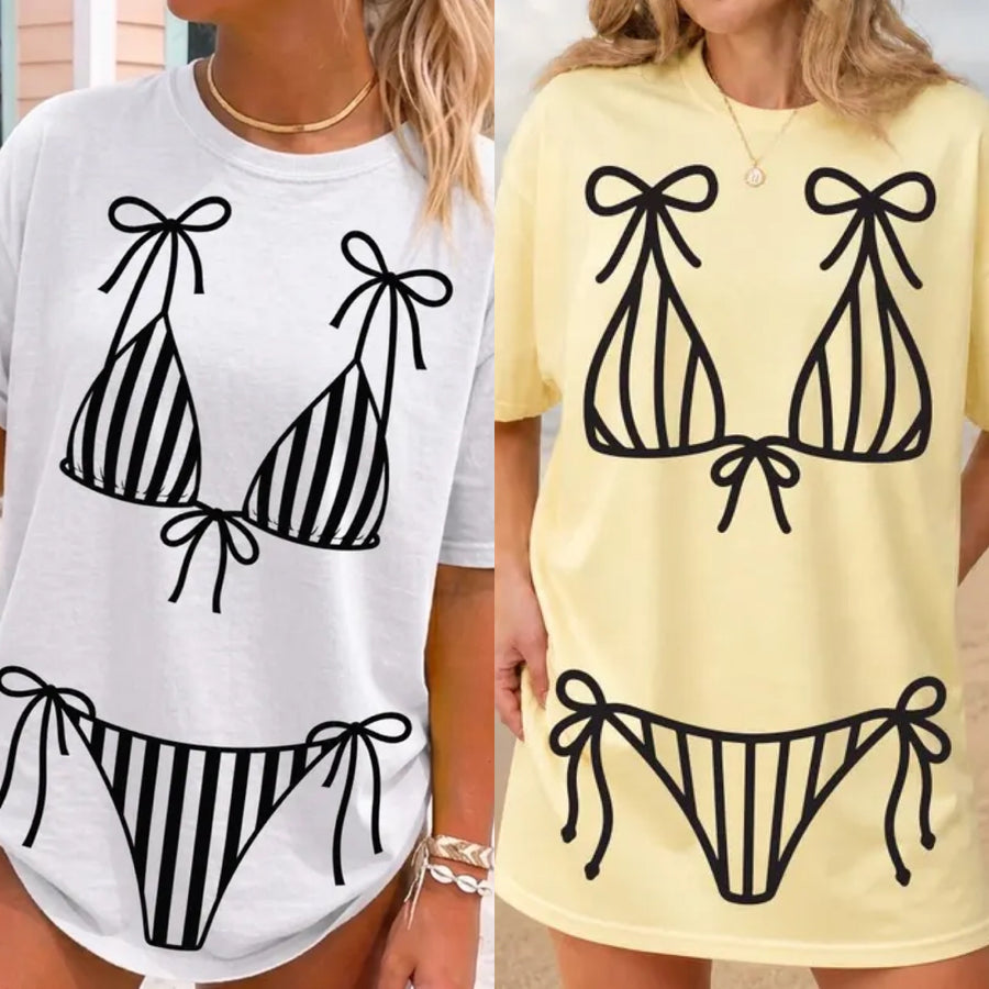 Bikini Swim Babe Tee Or Cover Up