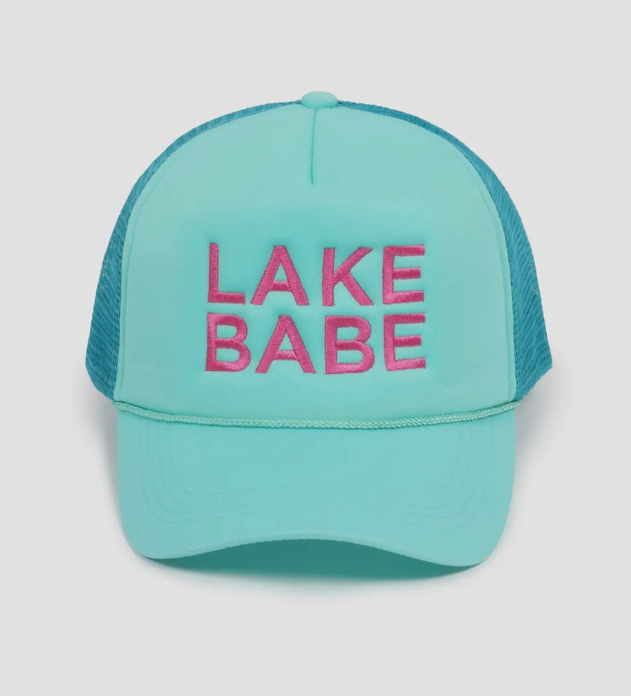 Lake Babe Turquoise Hat