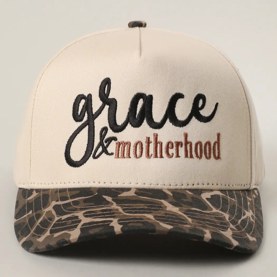 Grace & Motherhood Embroidered Hat