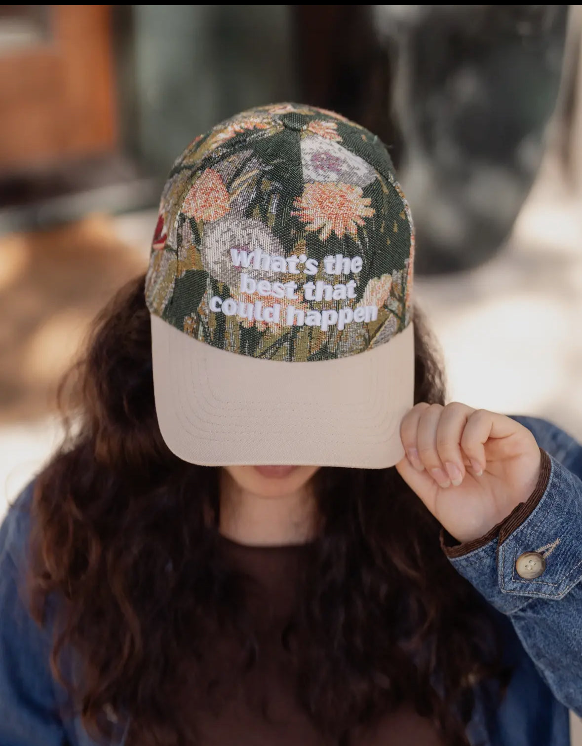 What's The Best That Can Happen Floral Top