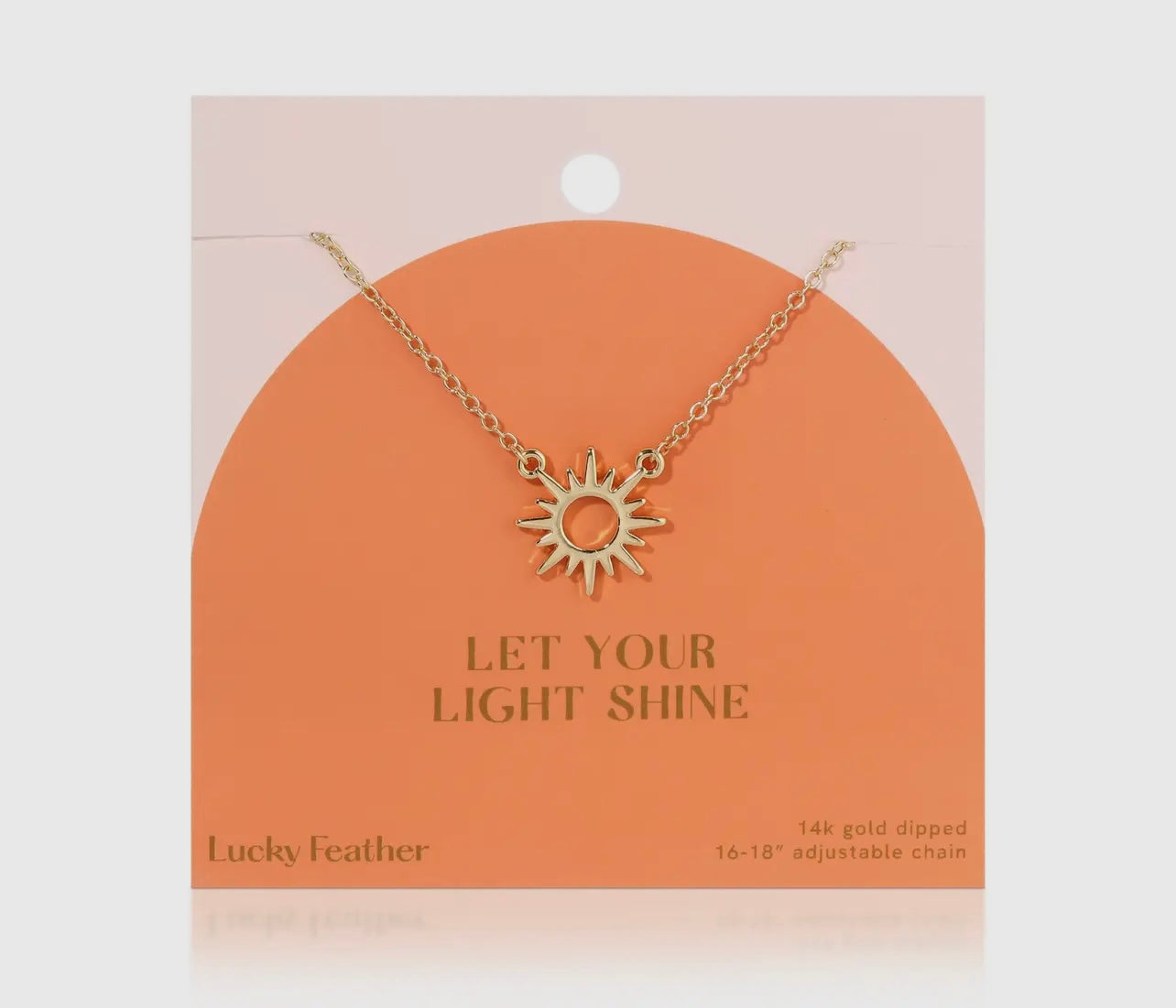 PBF Let Your Light Shine Necklace