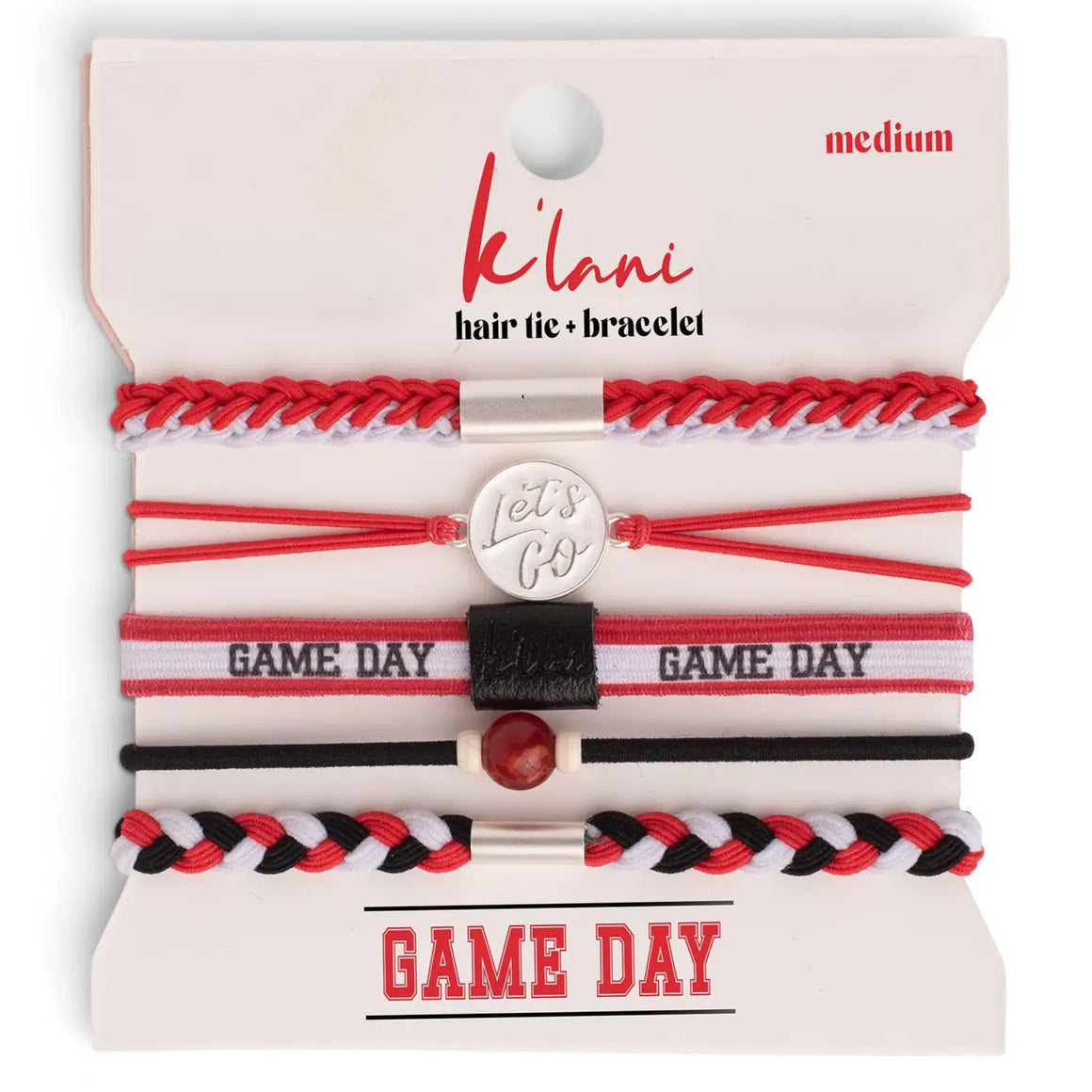 Game Day Hair Tie Bracelets