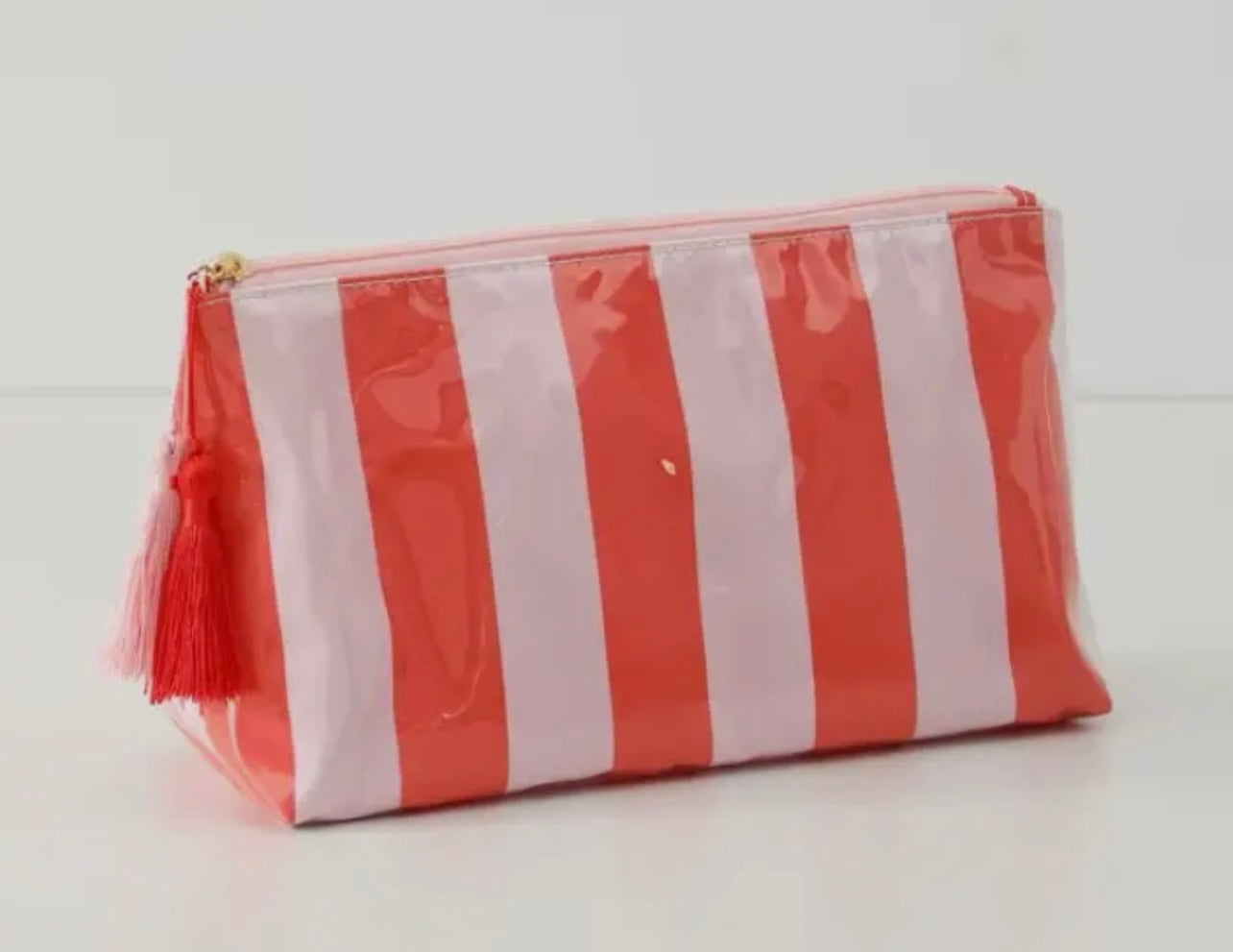 Stripe Travel Cosmetic Bag (2 Colors)
