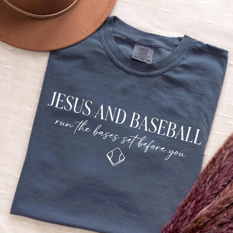 Jesus & Softball/Baseball Tee (2 Options)