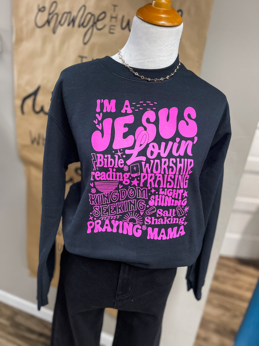 Jesus Lovin' Graphic Sweatshirt