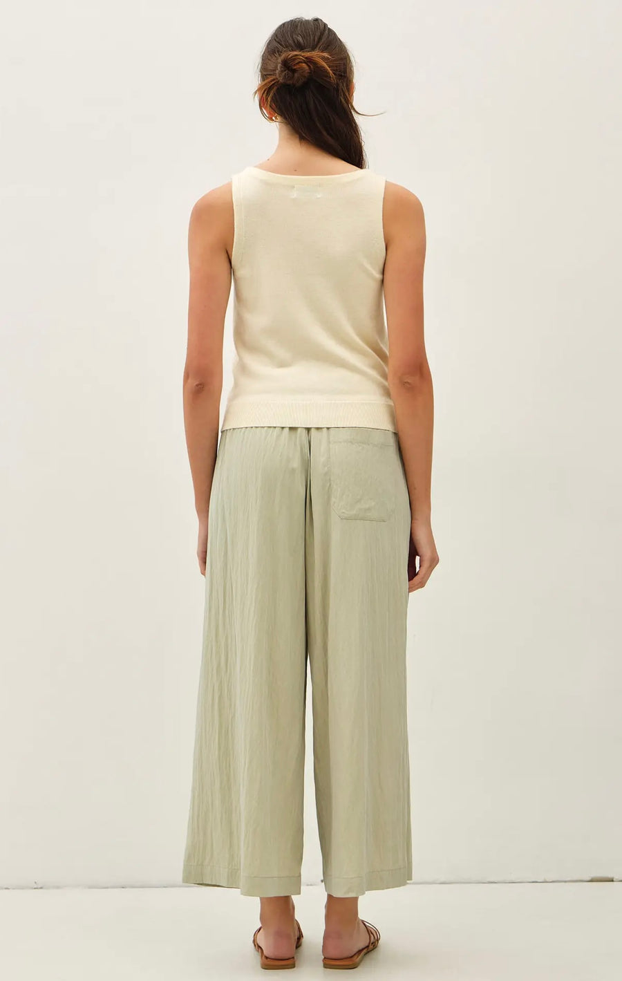 Wryn Crinkle Sage Pant