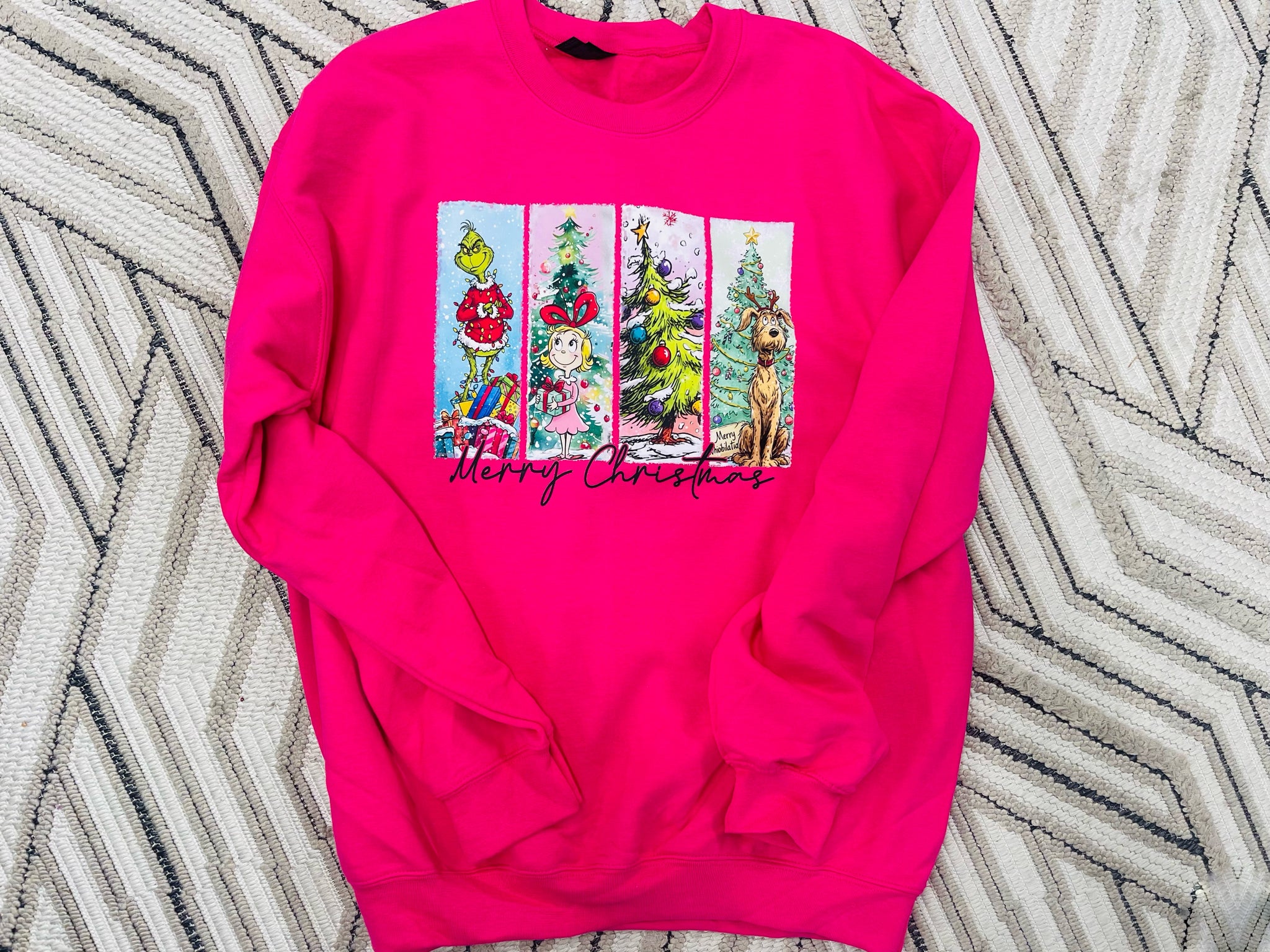 PF Whoville Merry Christmas Crewneck