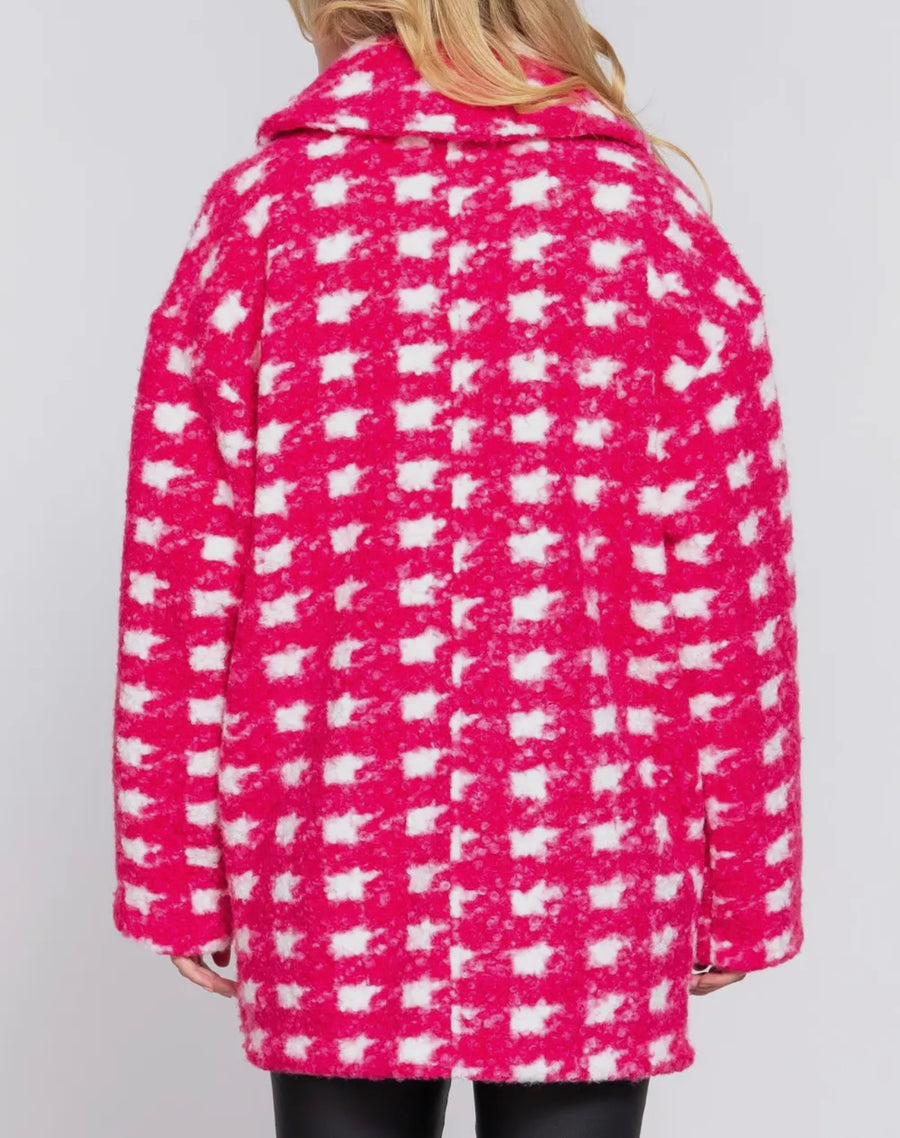 PF Checkered Boucle Jacket