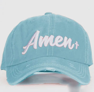 Amen Distressed Hat