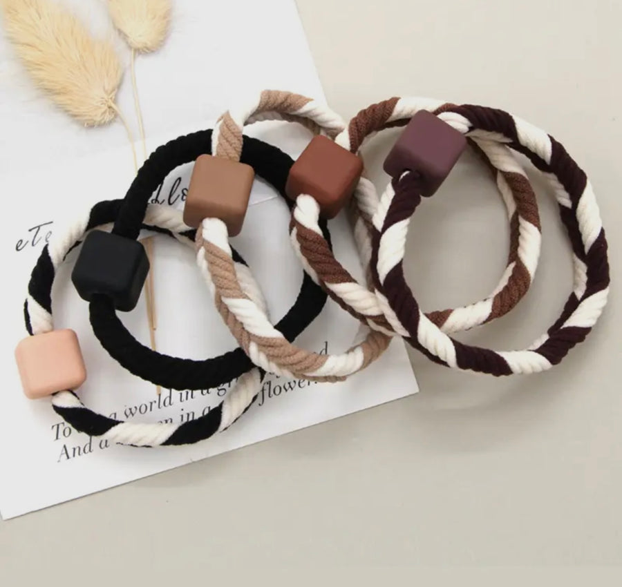 Hair Days Stretchy Elastic Hair Ties/Bracelet (3 Options)