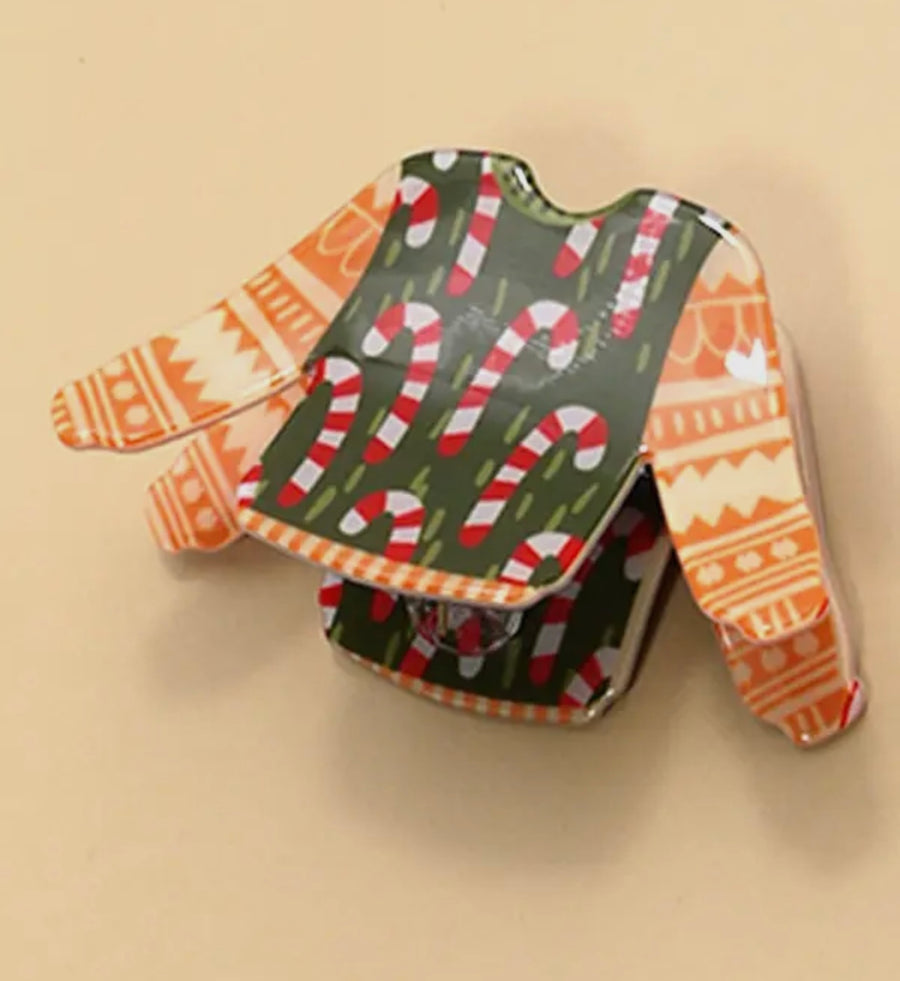 Christmas Sweater Claw Clip (2 Options)