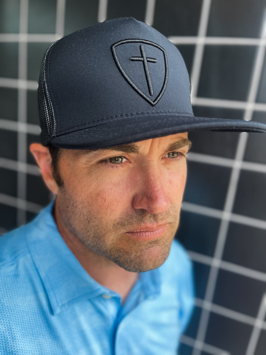 Man Of Armor Black Hat