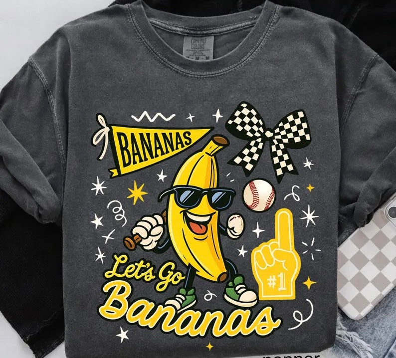 Let's Go Bananas Tee (Youth & Adult)