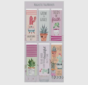 Magnetic Book Marks (6 Options)