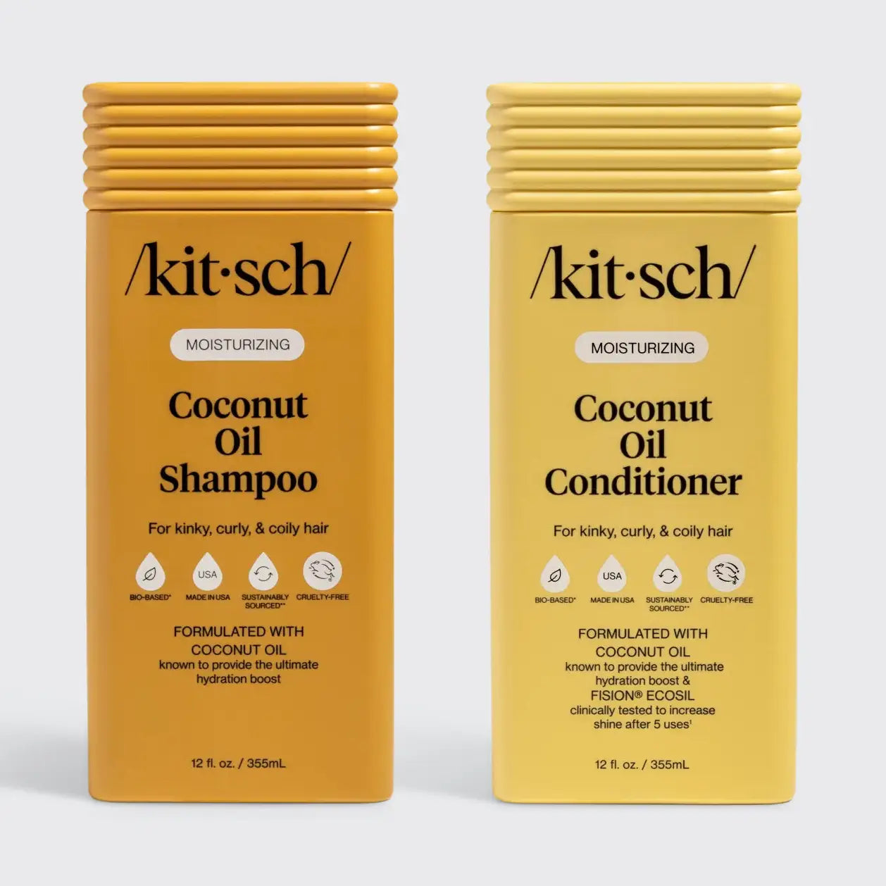 Kitsch Coconut Oil Shampoo & Conditioner