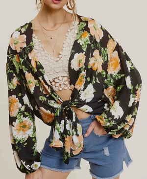 Caine Floral Kimono (2 Colors)