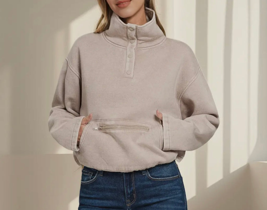 PPBF Dreams Acid Washed Pullover (3 colors)