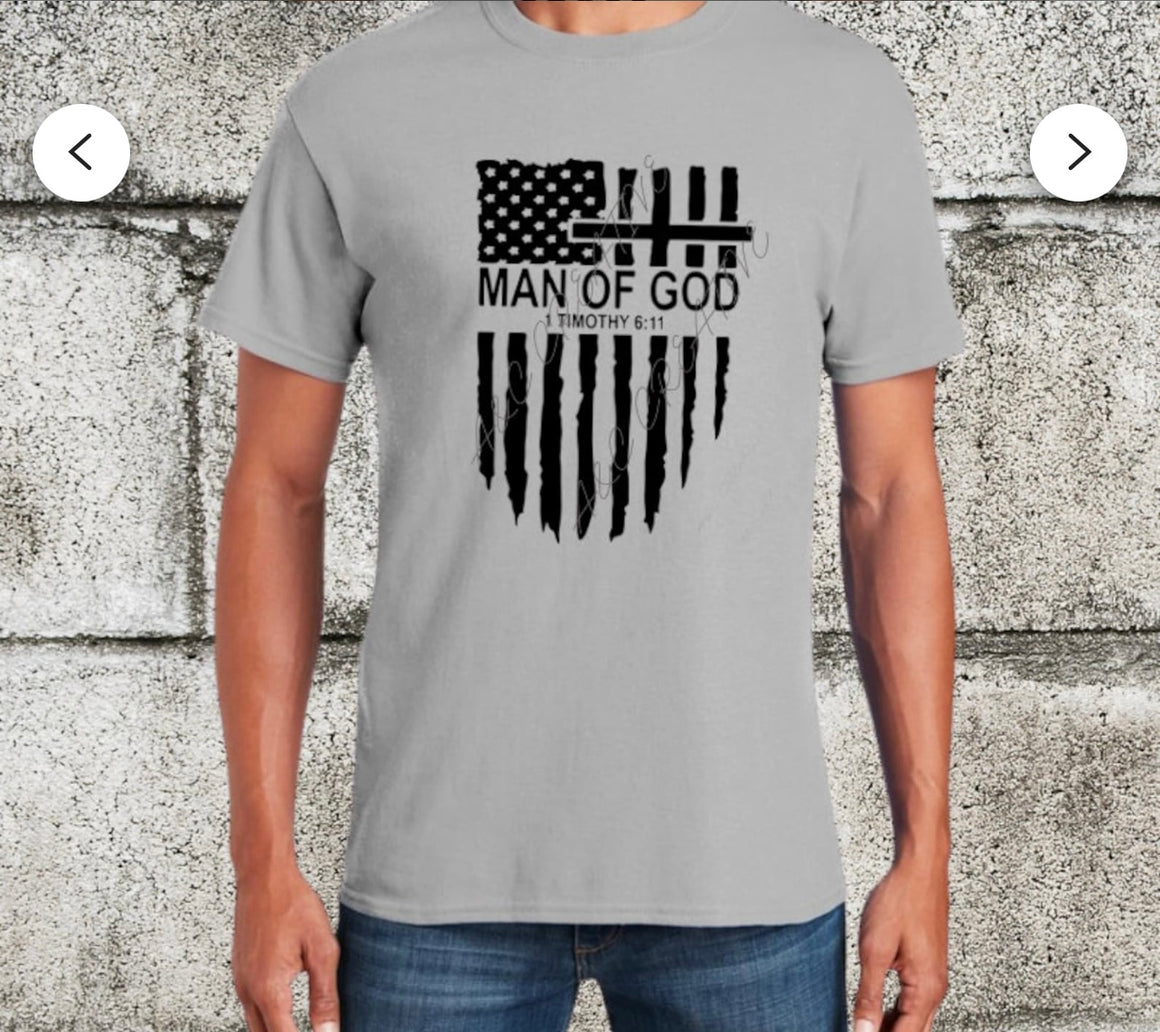 Man Of God Graphic Tee