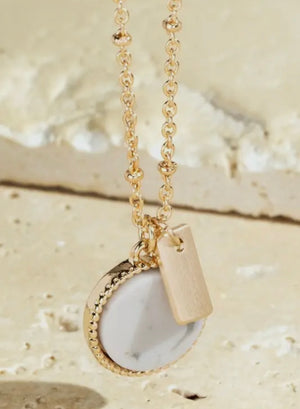 Gia Stone Necklace (3 Colors)