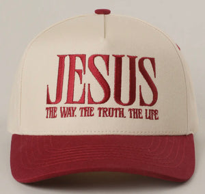 Jesus The Way The Truth The Life Hat