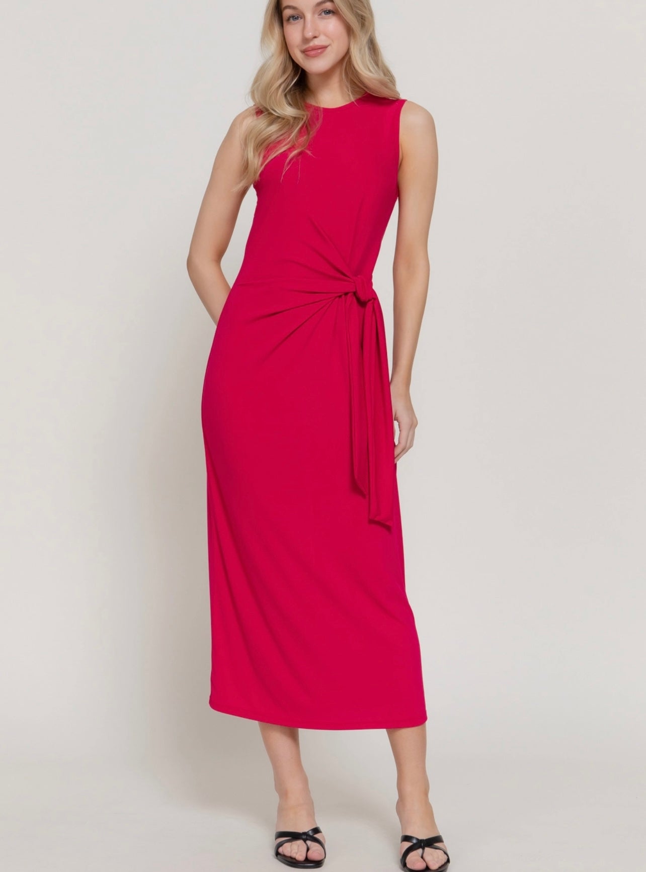 Nova Sleeveless Midi Dress