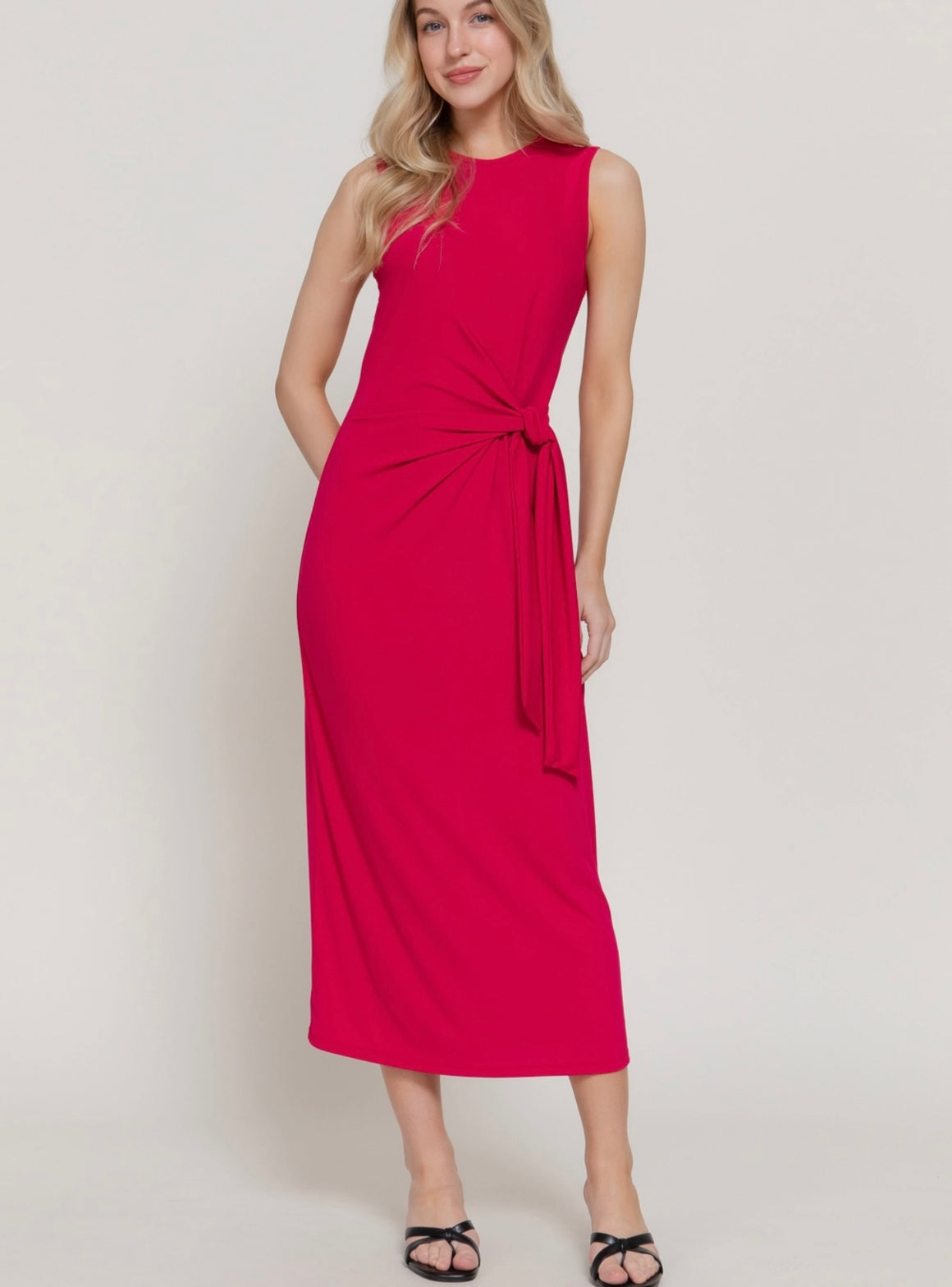 Nova Sleeveless Midi Dress