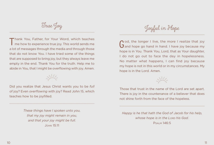 PBF Mornings With God Devotion