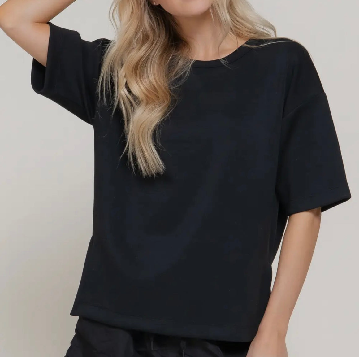 Believe Soft Scuba Modal Roundneck Top (5 Colors)