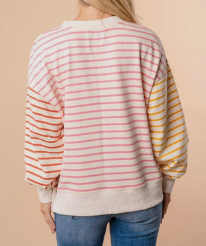 Grant Stripe Knit Top