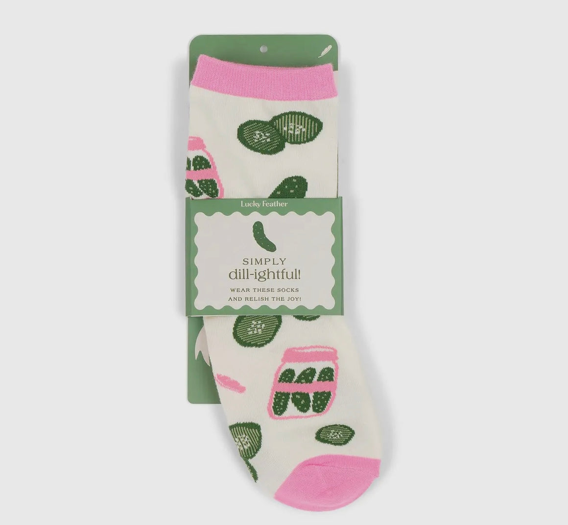 PF Simply-Dill-Ightful Pickle Socks
