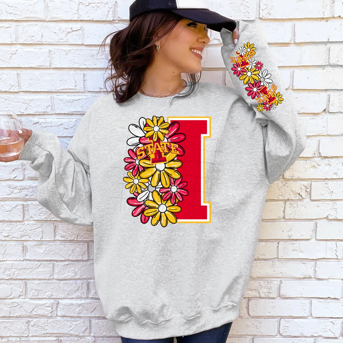 State Daisy Crewneck